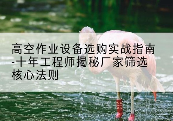 海淀区剪叉式升降机厂家-高空作业设备选购实战指南-十年工程师揭秘厂家筛选核心法则